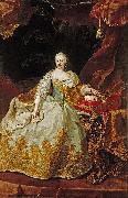 MEYTENS, Martin van Portrait of Maria Theresia of Austria Spain oil painting artist